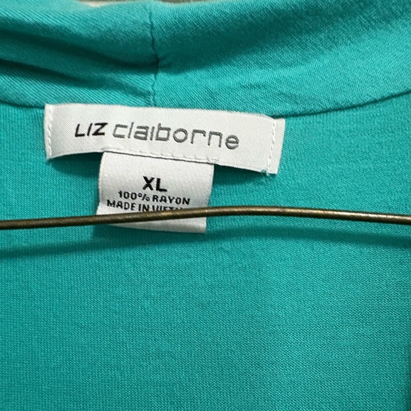 Apt. 9 Women's Teal Sleeveless Top - Picture 4 of 4